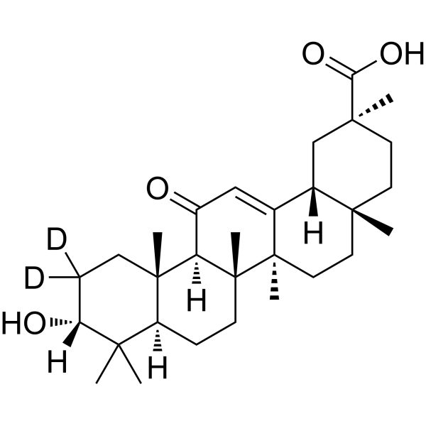 3-Epiglycyrrhetinic acid-d2
